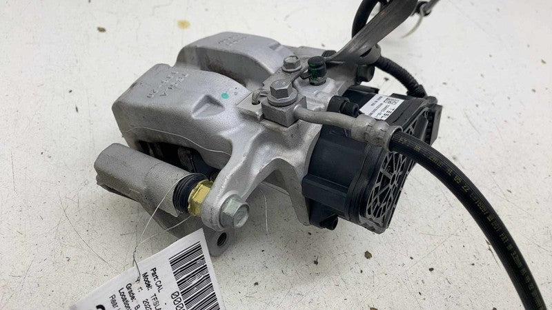 ⭕ 17-25 Tesla Model 3 Rear Left Brake Caliper w/ Brake Hose Line LH 10