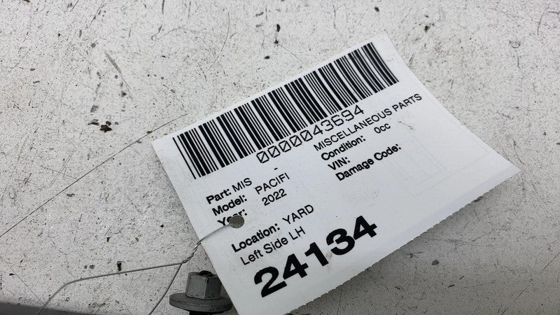 032 AC 2372 0173 ⭕2017-2024 Chrysler Pacifica Rear Driver Slide Door Upper Roller Track Rail Left