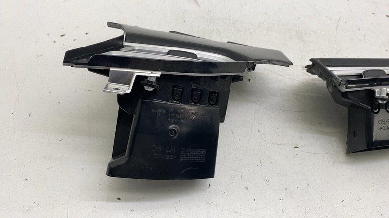 ⭕ 12-15 Tesla Model S Dash A/C Air Vent Outlet Dashboard Trim Panel 10