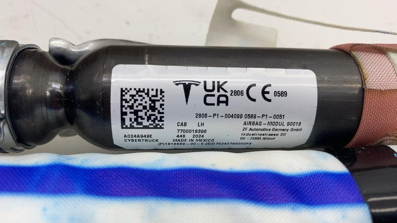 NEW OEM Left Driver Roof Head Airbag Curtain 1818889-00-E Tesla Cybert