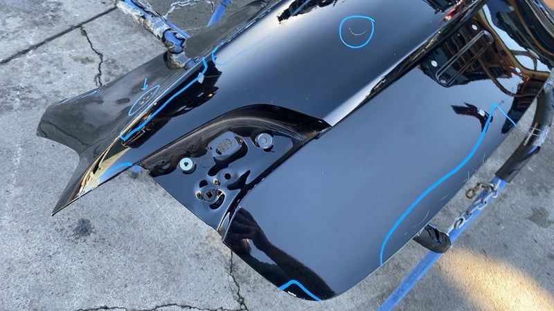 2017-2020 Tesla Model 3 M3 Rear Trunk Decklid Shell Panel Assembly Black - PBSB