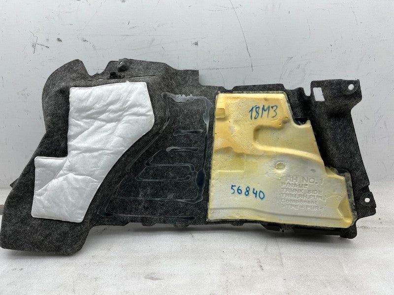 ⭕2017-2023 Tesla Model 3 M3 Passenger Side Trunk Trim Carpet Quarter L