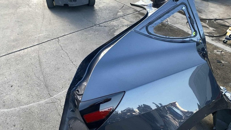 ⭕ 2020-2024 Tesla Model Y Rear Right Quarter Panel Structural Cutout Gray - PN01