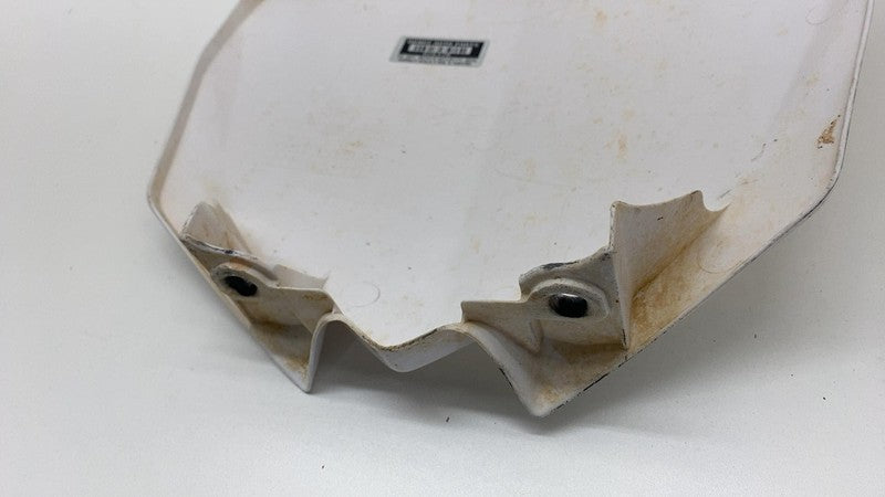 ⭕ 2006-2014 Yamaha YZ125 YZ250 YZ250F YZ450F Front Number Plate White