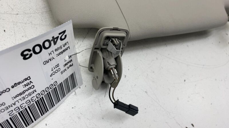 ⭕2014-2019 Mini Cooper S Front Driver Side Sun Visor Windshield Sunvisor Left LH