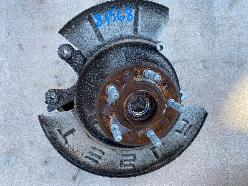 102741100D ⭕16-20 Model X Rear Left Spindle Knuckle w/ Wheel Hub & Dust Shield 1027411-00-D