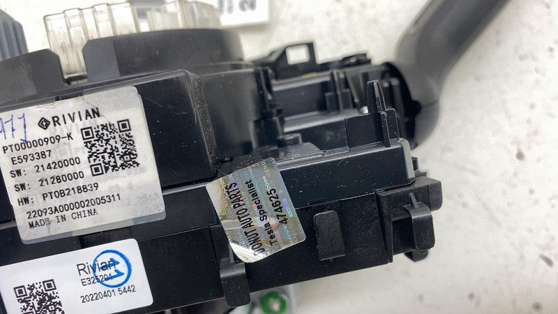 PT00000909-K ⭕ 22-24 Rivian R1T Steering Column Clockspring Combination Switch PT00000909-K