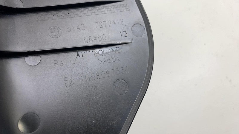 51437272418 ⭕ 2014-2021 BMW i3 I01 Front Right Lower Dash Kick Trim Panel Cover 51437272418