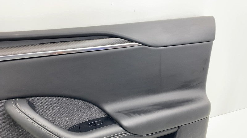 2021-2024 Tesla Model S Front Passenger Side Door Panel Trim Card Right RH Assy