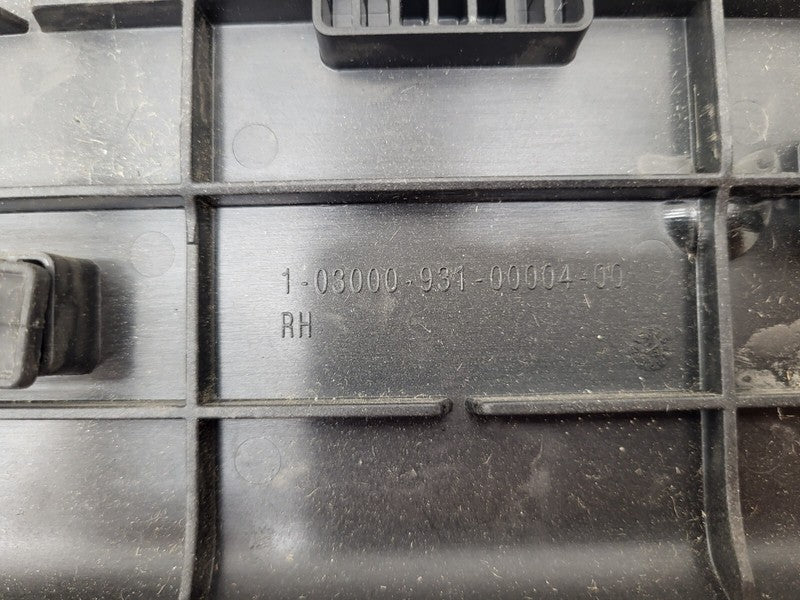 105319500F ⭕ 2016-2020 Tesla Model X Front Right Door Welcome Plate Trim Cover 1053195-00-F