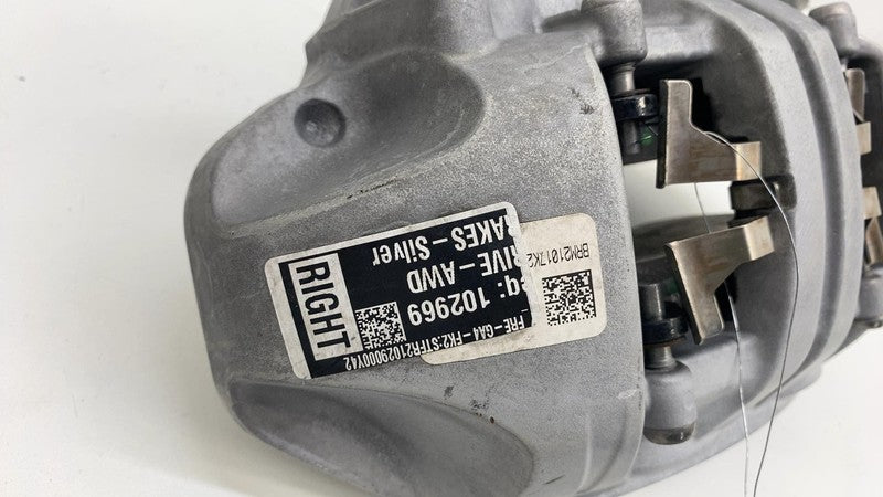 ⭕ 20-23 Tesla Model Y Front Passenger Side Caliper w/ Brake Line Hose