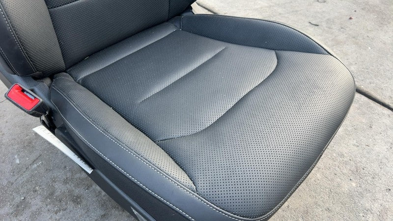 2022 2023 2024 Kia EV6 Front Driver Side Seat w/ Headrest Left Perforated Black