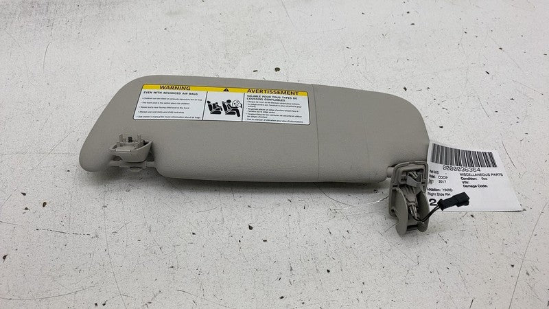 ⭕ 14-19 Mini Cooper S Front Passenger Side Sun Visor Windshield Sunvis