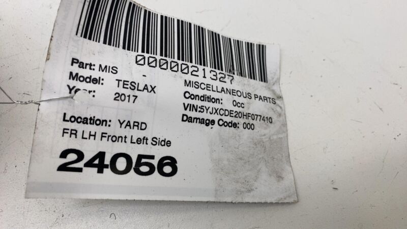 Does not apply 2016-2020 Tesla Model X Front Driver Side Suspension Control Arm Fore Link Left