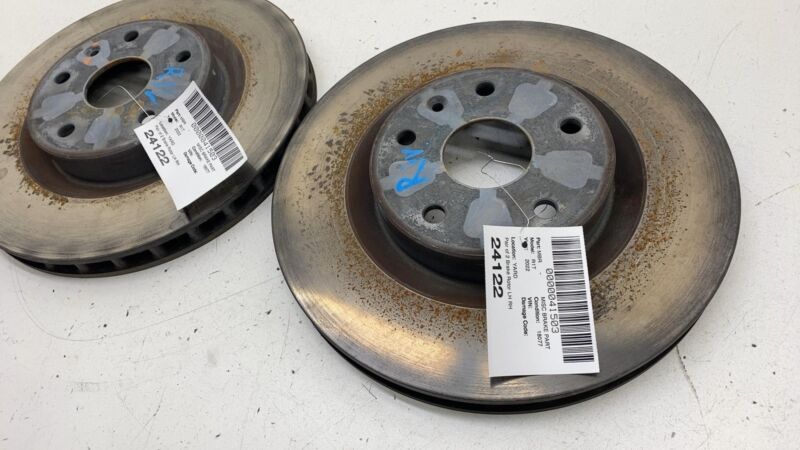 Does not apply ⭕ 2022 2023 2024 Rivian R1T Front Left & Right Brake Rotor Set x2