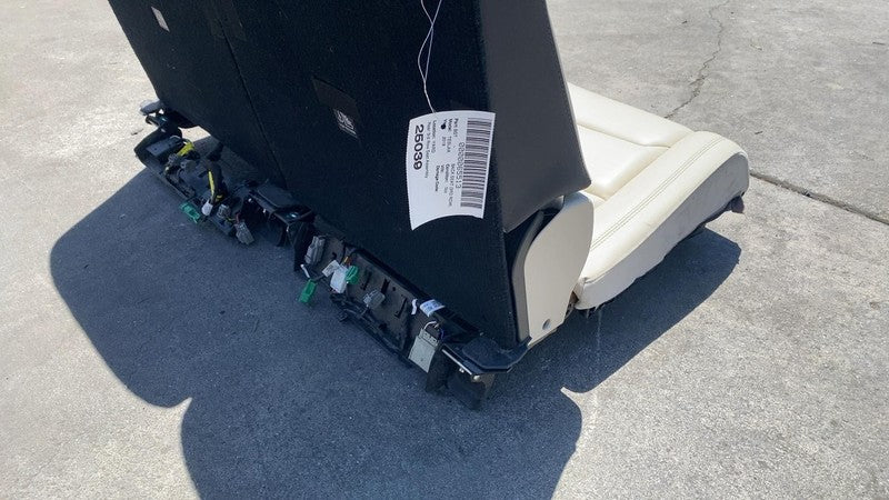 ⭕ 2016-2020 Tesla Model X Rear Left & Right 3rd Row Seat Leather White