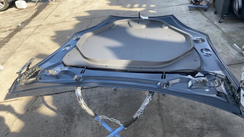 2012-2015 Tesla Model S MS Front Bonnet Hood Shell Panel Assembly Black - PBSB