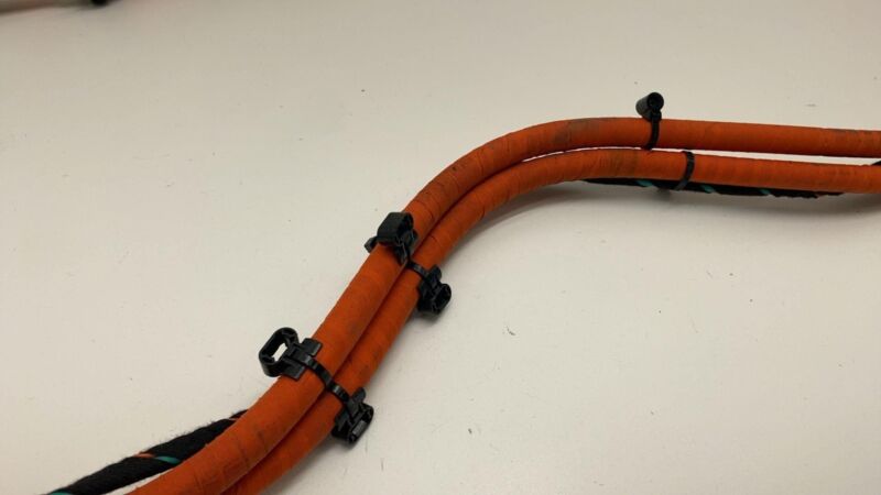 106573000B 2012-2020 Tesla Model S High Voltage Inlet Charger Cable Wire Wiring Harness OEM