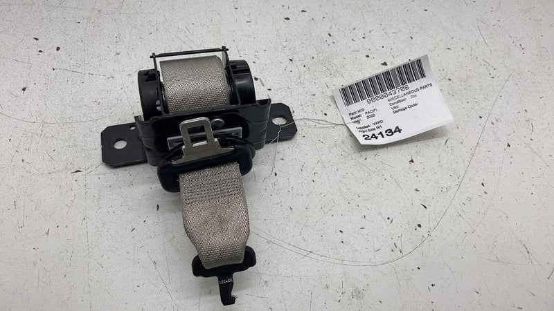⭕17-24 Chrysler Pacifica Rear Center 3rd Row Seat Belt Retractor Gray