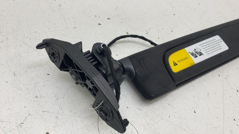 1108417-06-C ⭕16-23 Tesla Model X Front Left Windshield Sun Visor Black Sunvisor 1108417-06-C