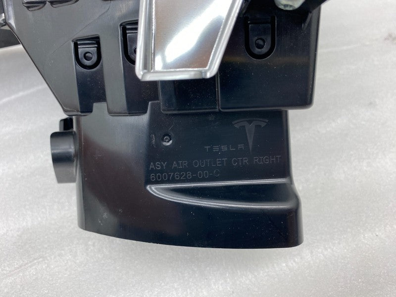100783400C ⭕12-15 Model S SET of Dash A/C Air Vent Outlet Dashboard Trim Panel 1007821-00-D