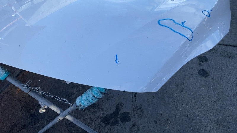 HW7E 9C485 BZF 2013 2014 2015 2016 2017 2018 Ford C-Max Front Hood Panel Cover White Assembly