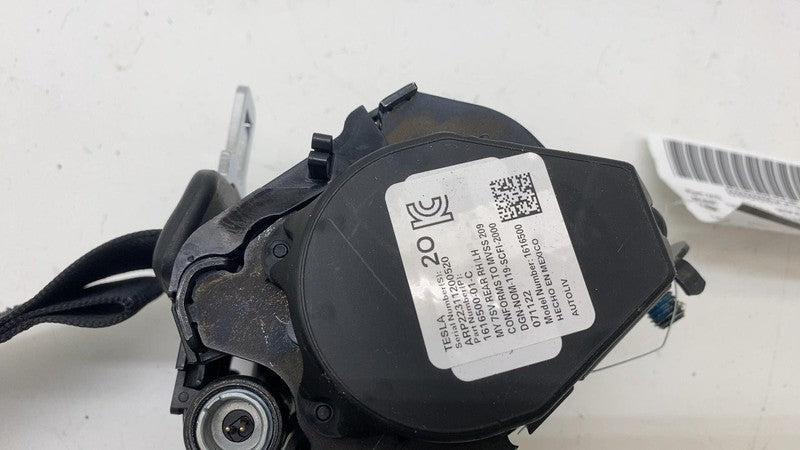 ⭕ 20-23 Model Y Rear Passenger Right 2nd Row Seat Belt & Retractor 161