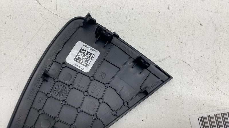 108336100D ⭕ 2017-2023 Tesla Model 3 Y Front Dash End Cap Cover Trim Left OEM 1083361-00-D