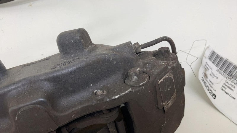2012-2020 Tesla Model S MS Front Driver Side Caliper w/ Brake Hose Line Left OEM