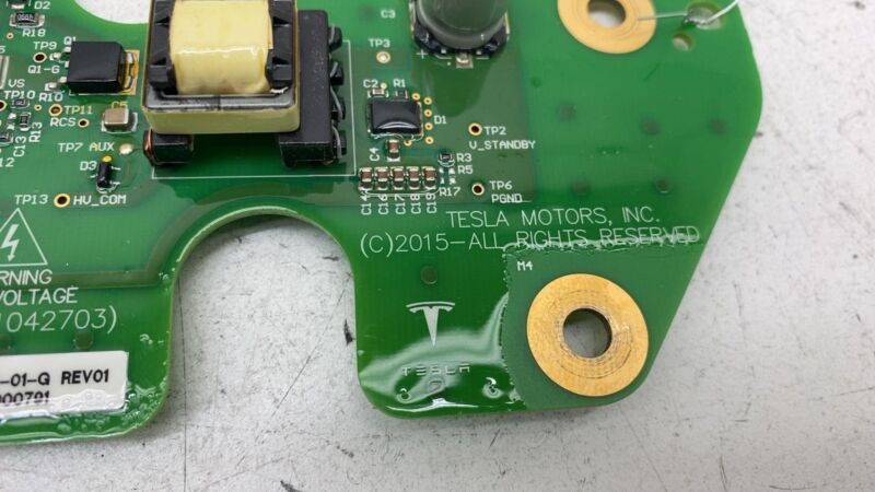 104270301G 12-20 Model S X PCBA High Voltage Battery Standby Supply Board Unit 1042703-01-G