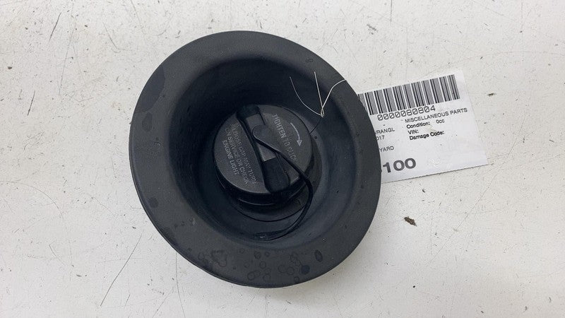52090496AA ⭕ 07-17 Jeep Wrangler Fuel Tank Door Lid Filler Pocket Cover w/ Cap 52090496AA