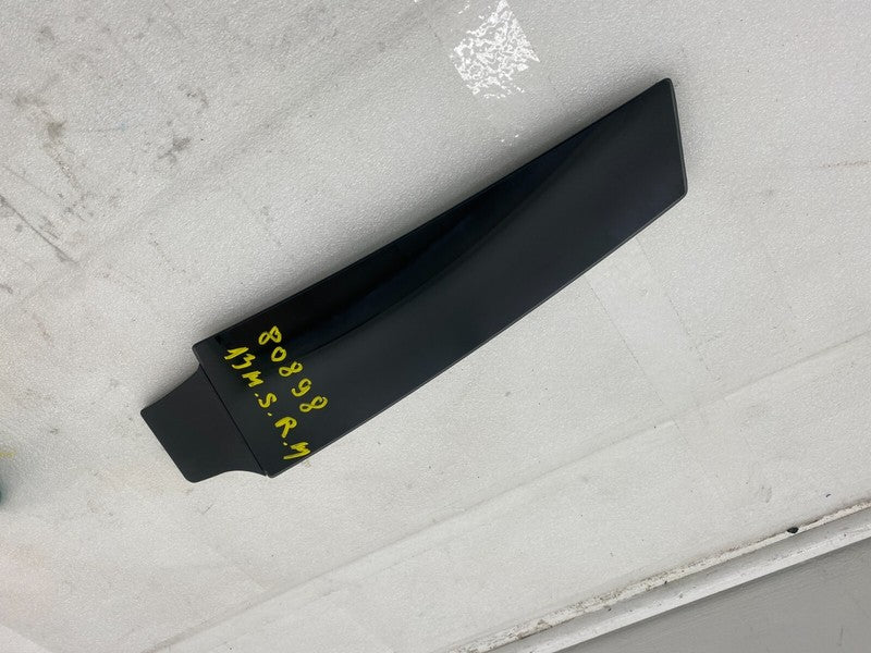 ⭕ 12-15 Tesla Model S Right Exterior B-Pillar Applique Glass Trim Molding Cover