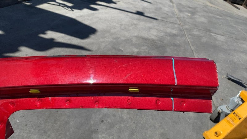 ⭕ 17-20 Tesla Model 3 Rear Right Quarter Panel Structural Frame Cut Red - PPMR