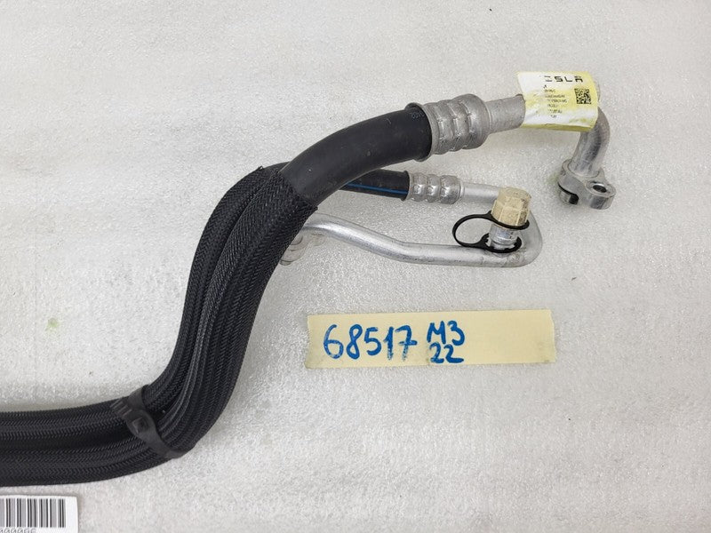 ⭕ 17-23 Tesla Model 3 Air Conditioning Line Supermanifold to Compressor Pipe OEM
