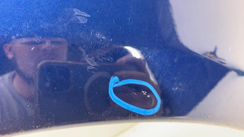 2012-2020 Tesla Model S Front Driver Side Fender Shell Panel Left LH Blue - PPSB