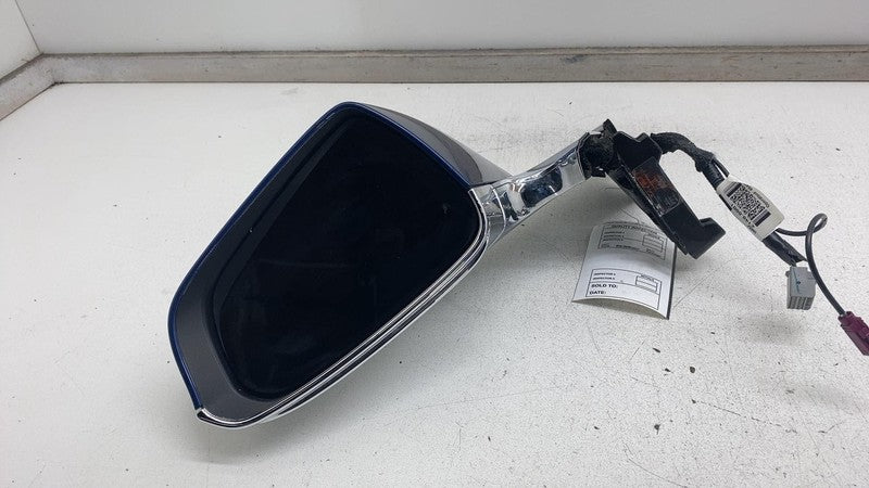 1041315-00-A 12-15 Model S Front Left Exterior Rear View Door Mirror Blue - PPSB 1041315-00-A