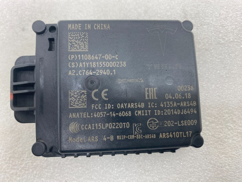 110864700C ⭕16-20 Tesla Model S X 3 Seven Pin Perpendicular Radar Sensor 7-Pin 1108647-00-C