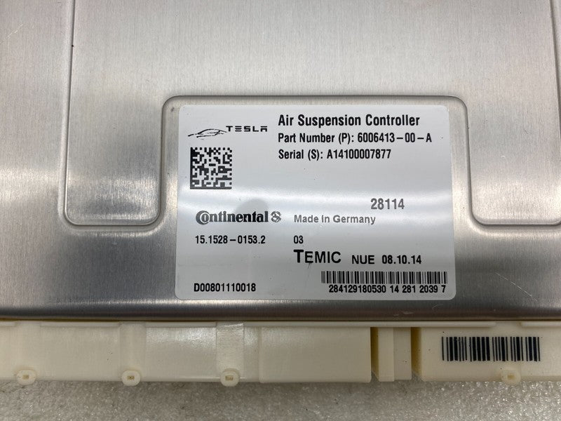 600641300A ⭕ 12-15 Model S Active Suspension Electronic Controller Processor 6006413-00-A