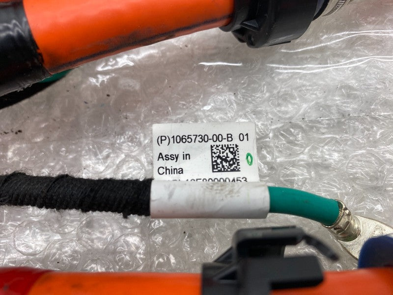 106573000B ⭕12-20 Model S High Voltage Inlet Charger Cable Wire Wiring Harness 1065730-00-B