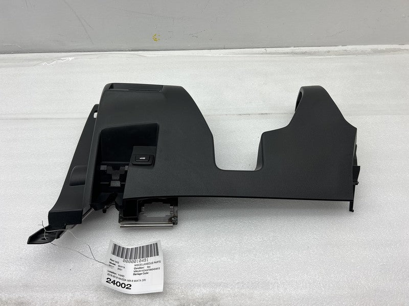 NA1P64281 2016-2022 Mazda MX-5 Miata Driver Side Lower Dashboard Trim Kick Panel Left LH