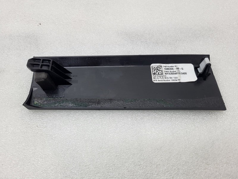 108630600G ⭕ 2017-2023 Tesla Model 3 Passenger Right Mid A-Pillar Trim Cover 1086306-00-G