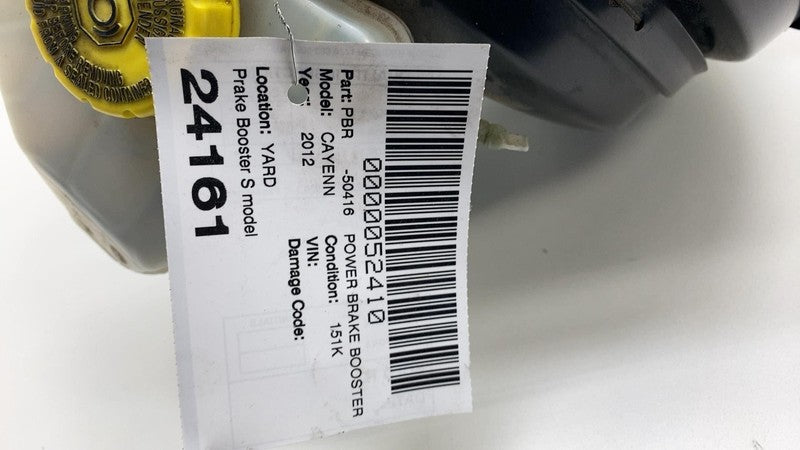 7P0612101B 2011-2018 Porsche Cayenne Power Brake Booster Master Cylinder w/ Reservoir OEM