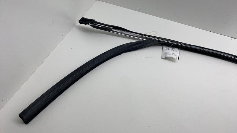 2018-2023 BMW 530e G30 Rear Weatherstrip Run Guide Channel w/ Molding Trim Assy