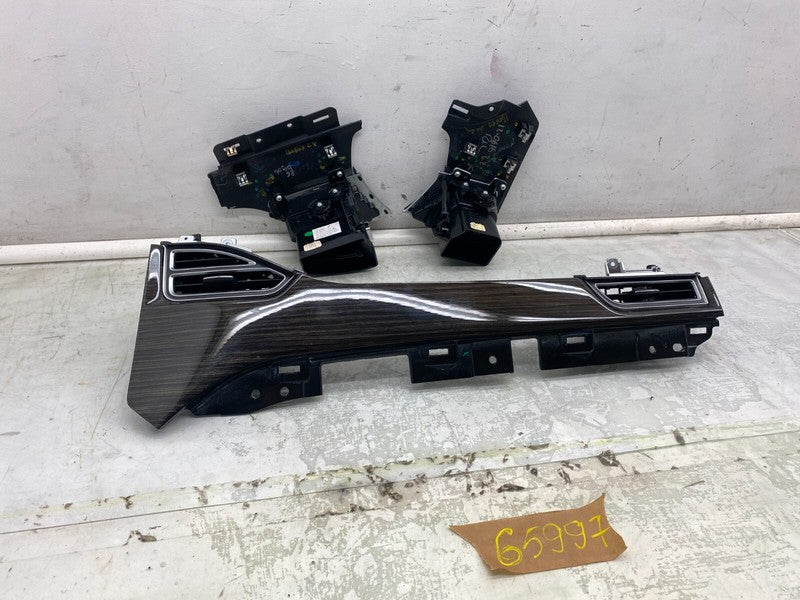 600762800C ⭕16-20 Model S SET of Dash A/C Air Vent Outlet Dashboard Trim Panel 6007628-00-C