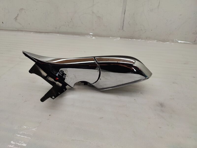 2016-2020 Tesla Model S MS Left Exterior Rear View Door Mirror LH Silver (WRAP)