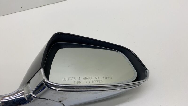 ⭕ 2012-2015 Tesla Model S Front Right Exterior Rear View Door Mirror Black PBSB
