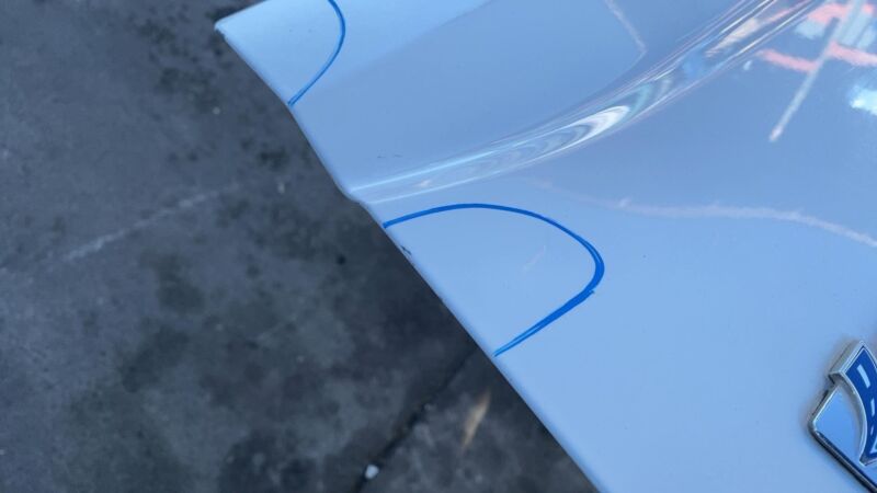 2013-2018 Ford C-Max Front Passenger Side Door w/ Glass Assembly Right White YZ