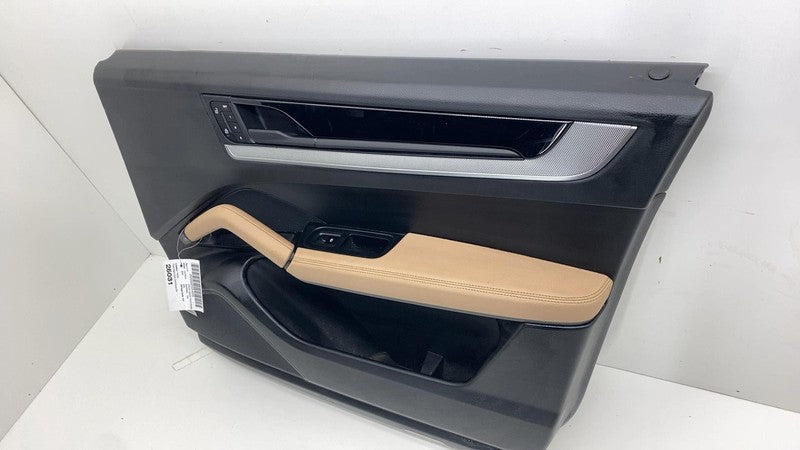 ⭕ 2024 Porsche Cayenne Front Passenger Side Door Panel Trim Cover Black Right RH