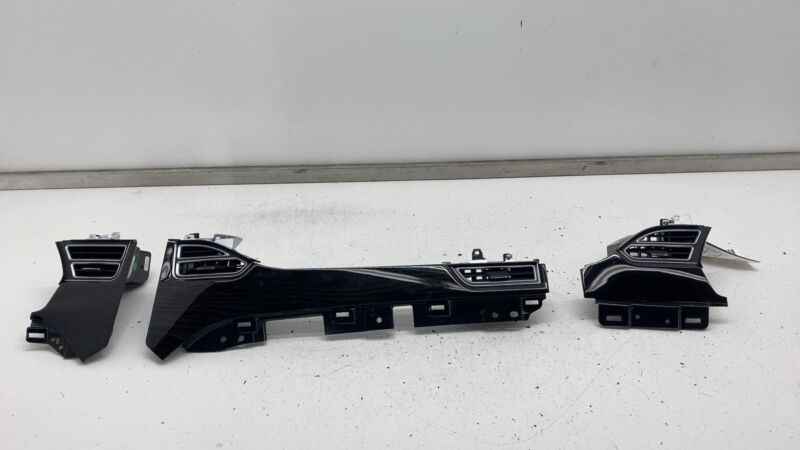 2016-2020 Tesla Model S MS SET of Dash A/C Air Vent Outlet Dashboard Trim Panel