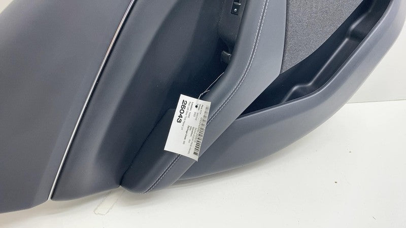 153163142-405 ⭕ 21-24 Ford Mustang Mach-E Rear Left Door Trim Panel Cover Black 153163142-405